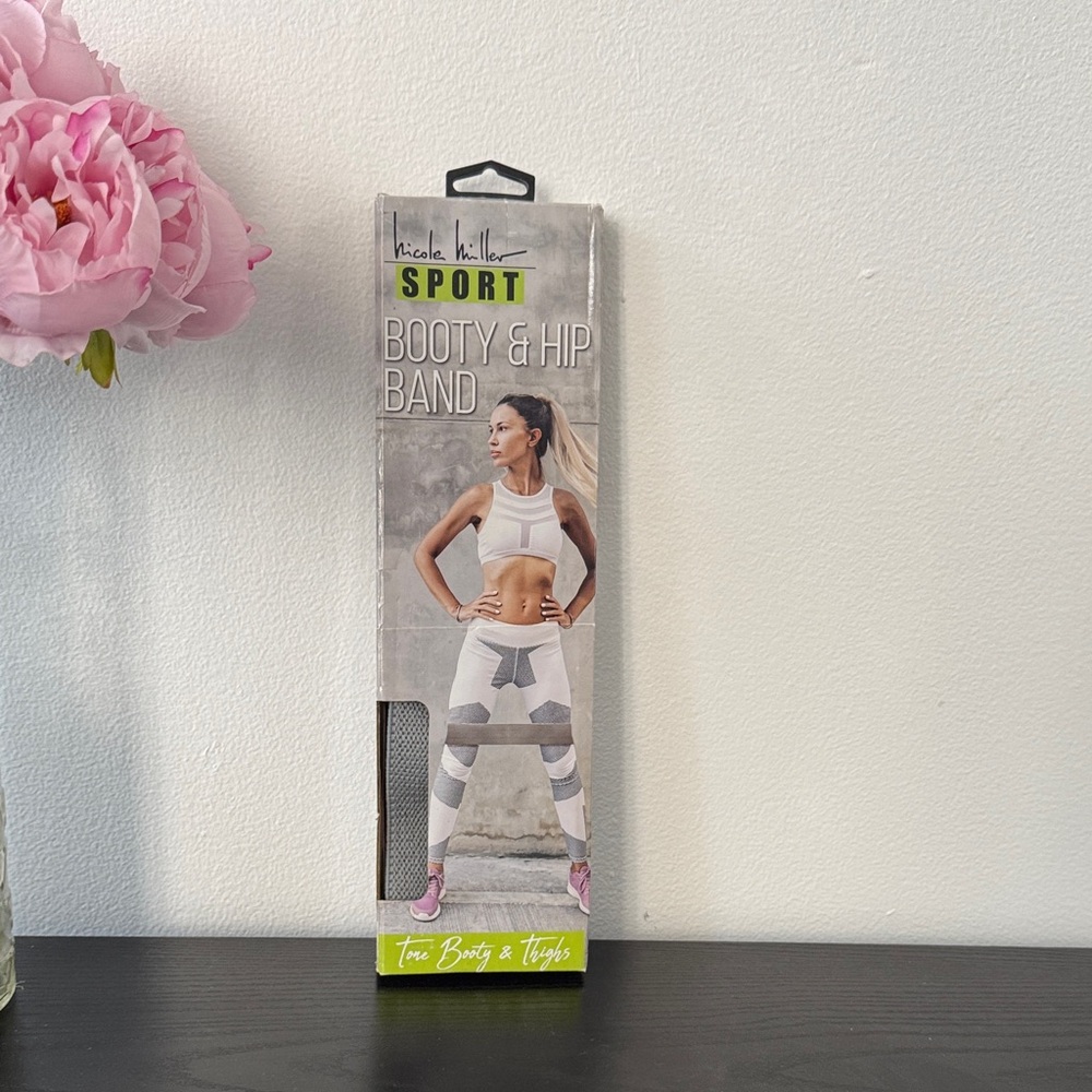 🥀Nicole Miller Sport Resistance Band in Gray